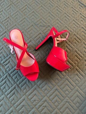 Sexy Red High heels Stilettos New